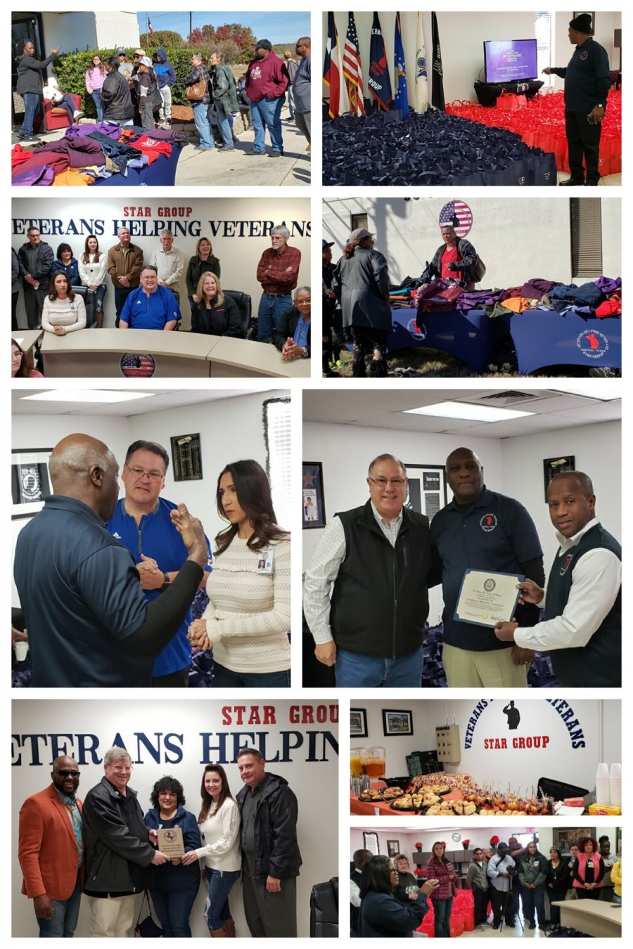 Star Group Veterans help put smile on faces for 425 Families 